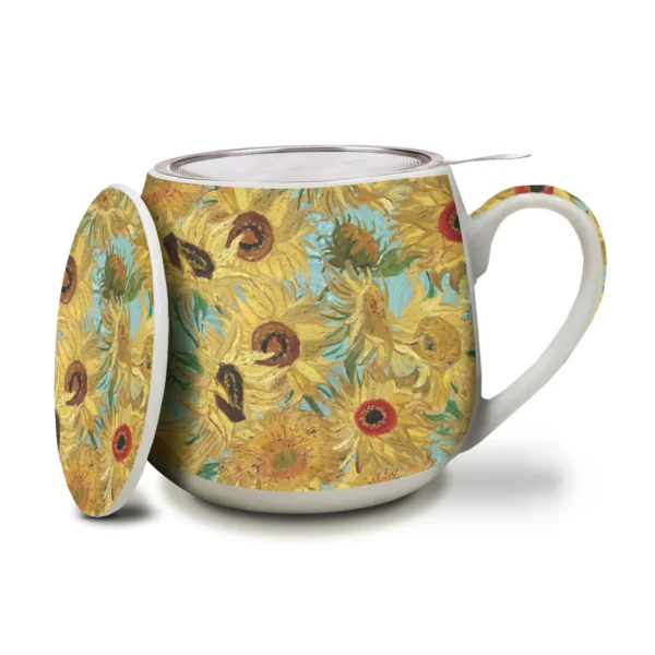 Van Gogh's Sunflowers - Tea Infuser Mug/Cup